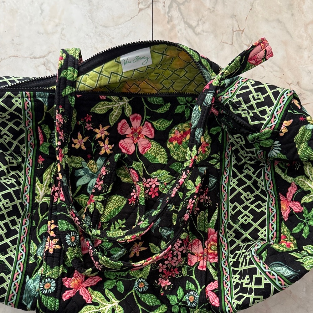 Vera Bradley - Botanical - Quilted Duffle